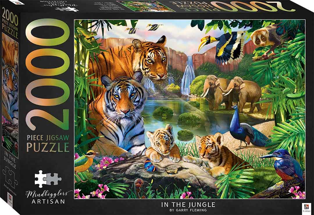 2000 Piece Jigsaw Puzzle In the Jungle