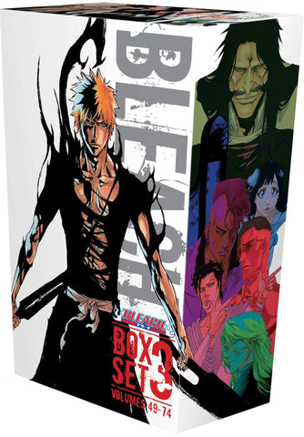 Bleach Box Set 3: Includes #49-74 with Premium - Paperback