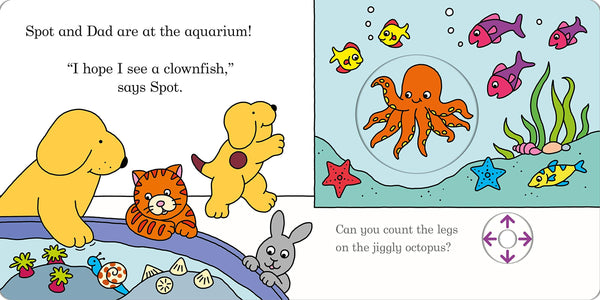 Spot's Slide and Seek: Aquarium - Board Book