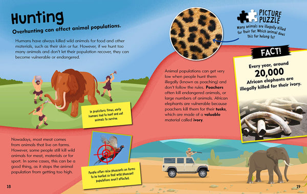 Fact Planet : Animals at Risk - Paperback