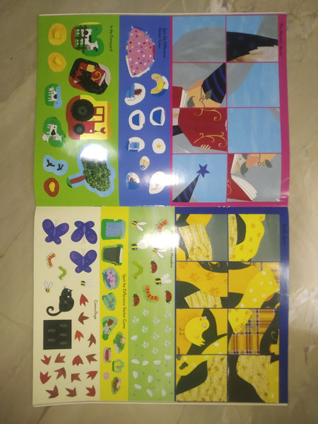 The Princess and the Wizard Sticker Book - Paperback