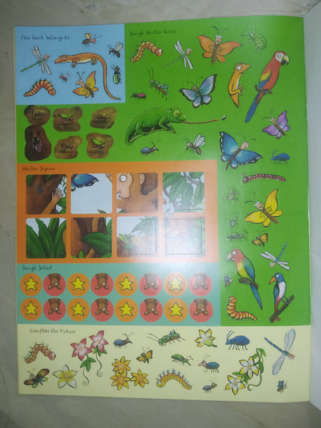 Monkey Puzzle Sticker Book - Paperback