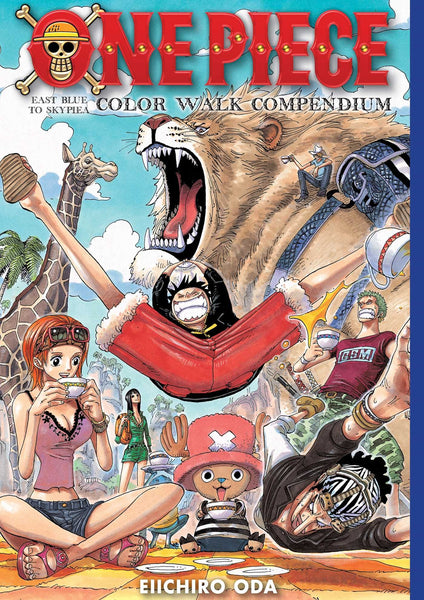 One Piece Color Walk Compendium #1 : East Blue to Skypiea - Hardback