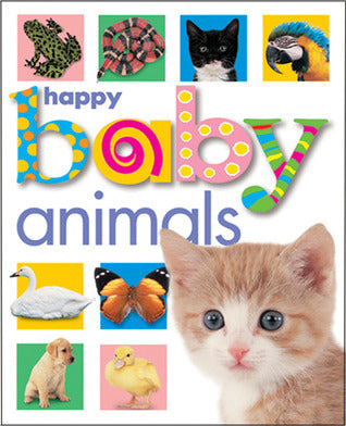 Happy Baby Animals - Boardbook