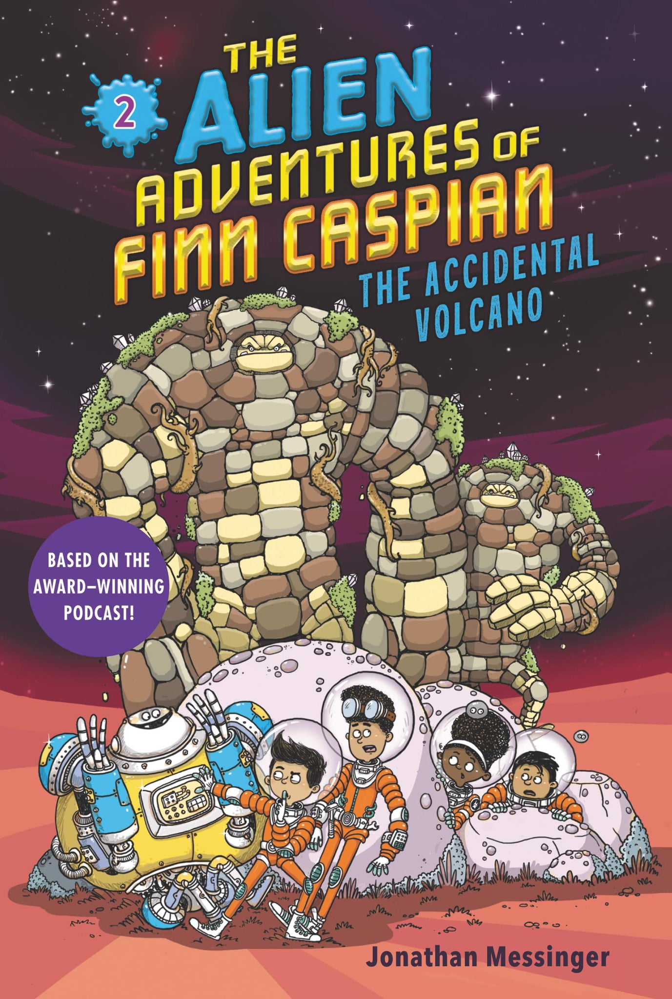 The Alien Adventures of Finn Caspian #2: The Accidental Volcano - Paperback