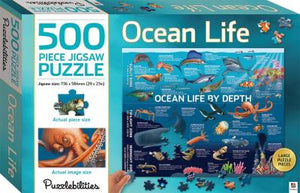 500 Piece Jigsaw Puzzle Ocean Life