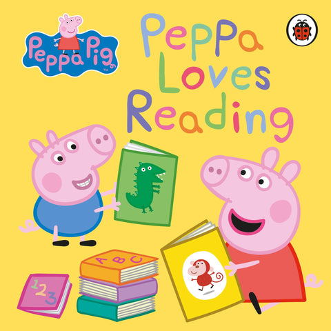 Peppa Pig: Peppa Loves Reading - Boardbook