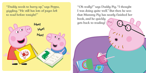 Peppa Pig: Peppa Loves Reading - Boardbook