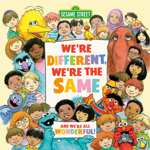We're Different, We're the Same - Board book