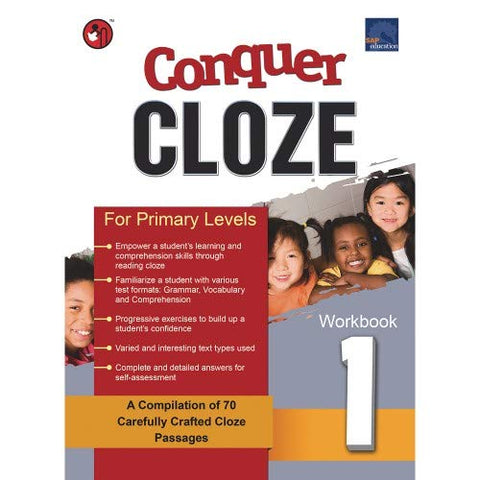 SAP Conquer Cloze For Primary Level Workbook 6 - Paperback