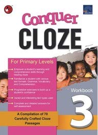 SAP Conquer Cloze For Primary Level Workbook 3 - Paperback