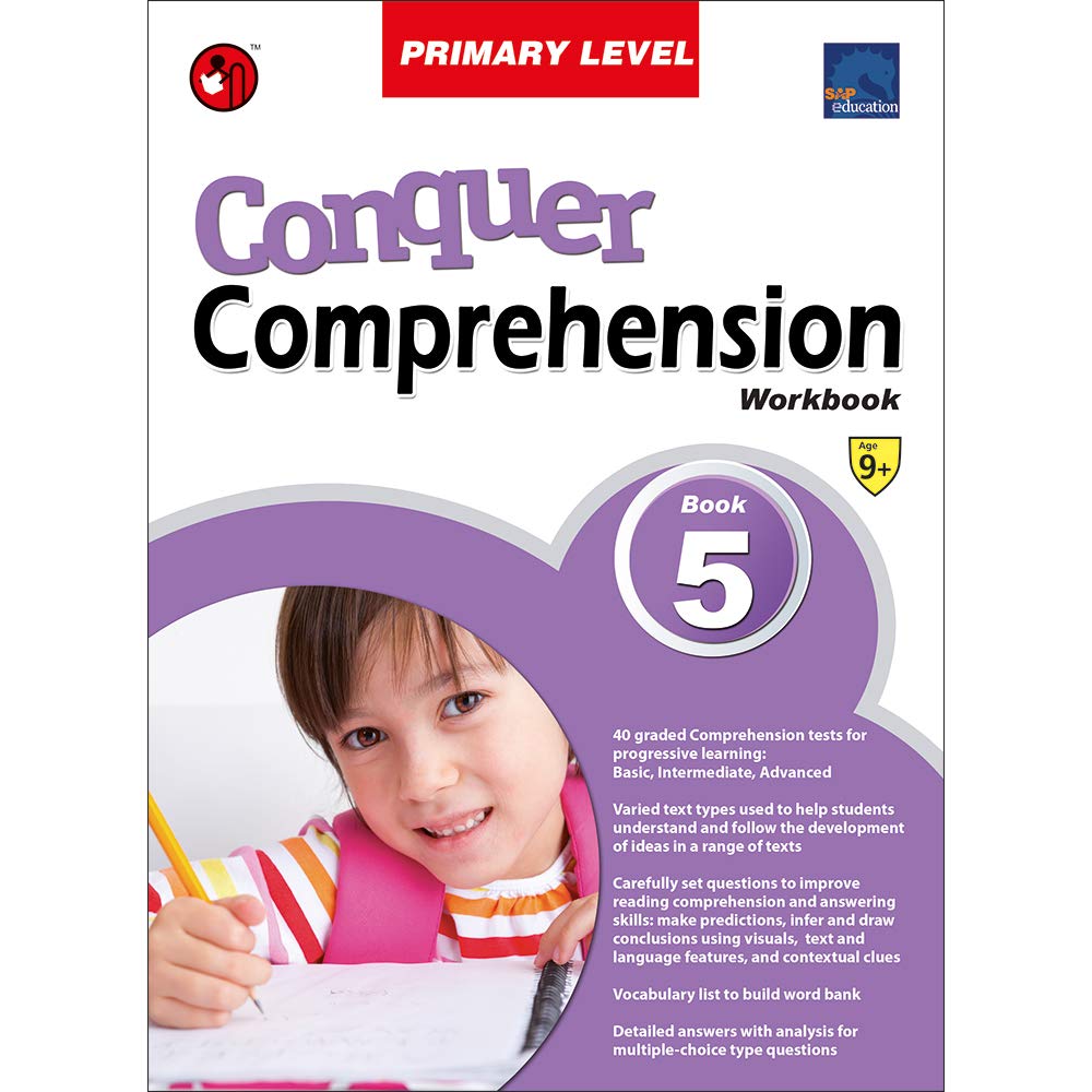 SAP Conquer Comprehension Workbook Primary Level 5 - Paperback
