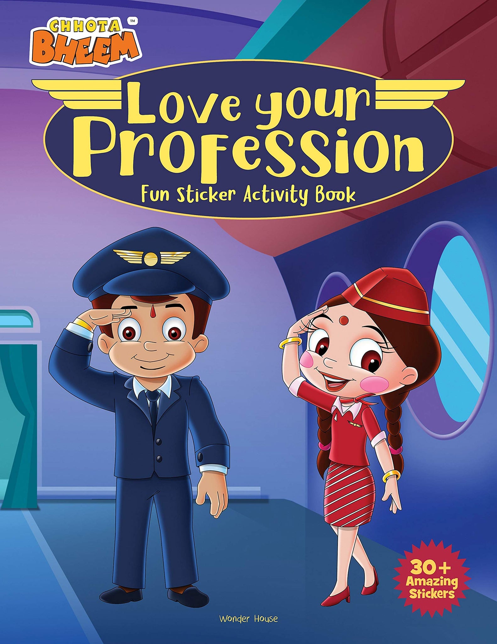 Chhota Bheem - Love Your Profession : Fun Sticker Activity Book - Paperback