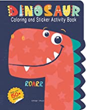 DINOSAUR COLORING AND STICKER ACTIVITY BOOK - Kool Skool The Bookstore