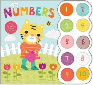 Little Friends Simple First Words: Numbers - Board Book - Kool Skool The Bookstore