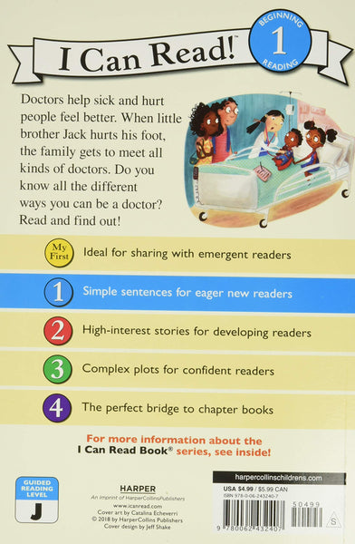 I Can Read Level 1 : I Want to Be a Doctor - Paperback