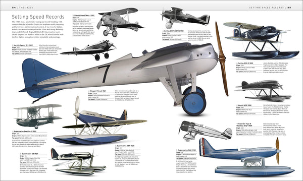 The Aircraft Book: The Definitive Visual History - Hardback