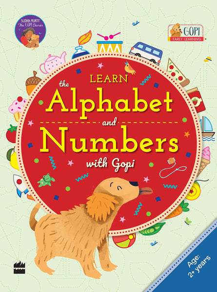 Learn The Alphabet And Numbers With Gopi - Paperback