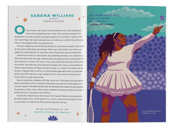 Rebel Girls Champions: 25 Tales Of Unstoppable Athletes - Paperback