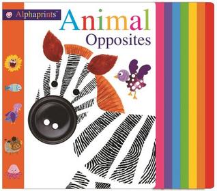 Alphaprints: Animal Opposites - Board Book - Kool Skool The Bookstore