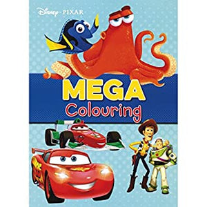 DISNEY PIXAR MEGA COLOURING - Kool Skool The Bookstore