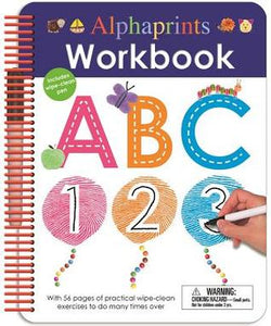 Alphaprints: Wipe Clean Workbook ABC - Kool Skool The Bookstore