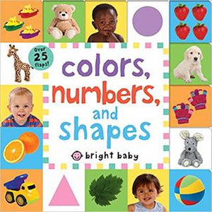 Lift-The-Flap Tab: Colors, Numbers, Shapes - Board Book - Kool Skool The Bookstore