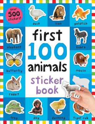 First 100 Animals Sticker Book - Paperback - Kool Skool The Bookstore