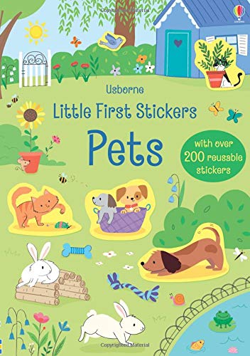 Little First Stickers Pets - Paperback