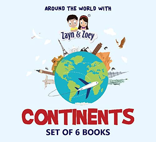 Zayn and Zoey Continents - Set of 6 Books - Paperback