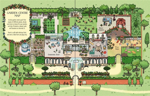 Garden Centre Sticker Book - Paperback