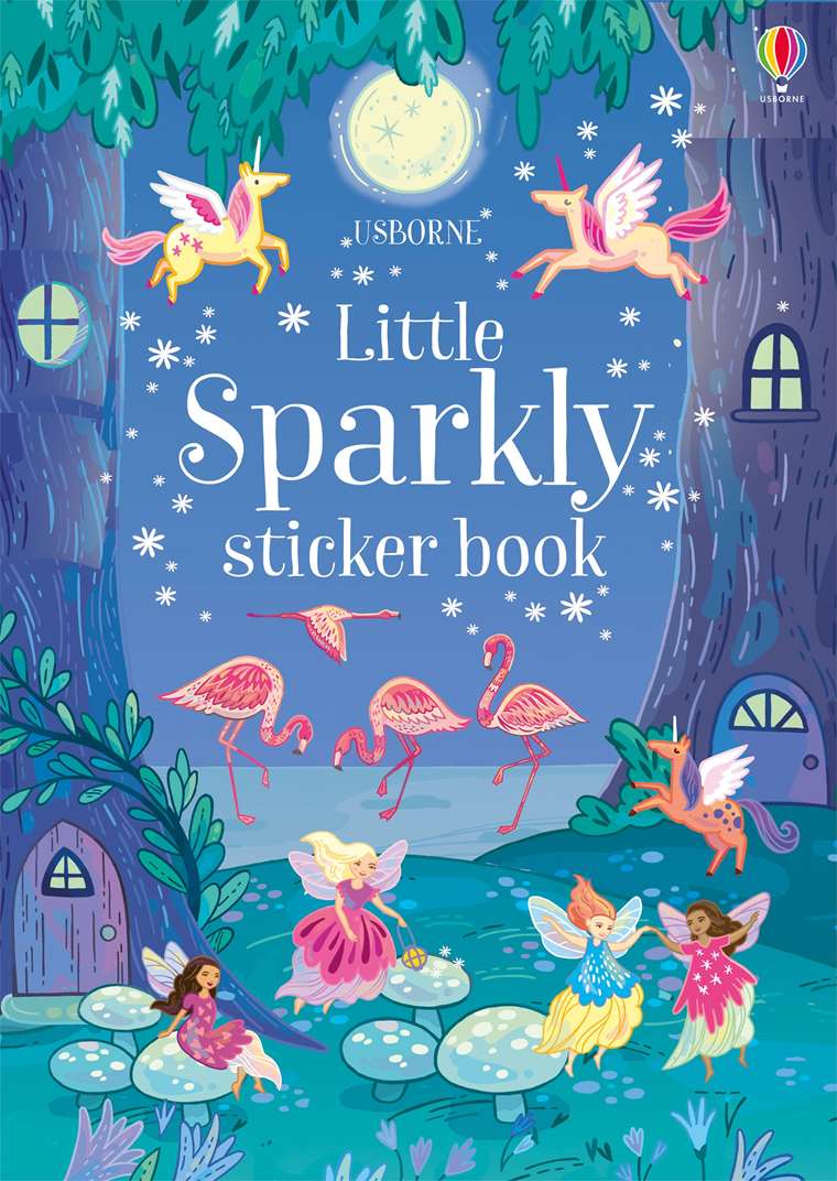 Usborn : Little Sparkly Sticker Book - Paperback