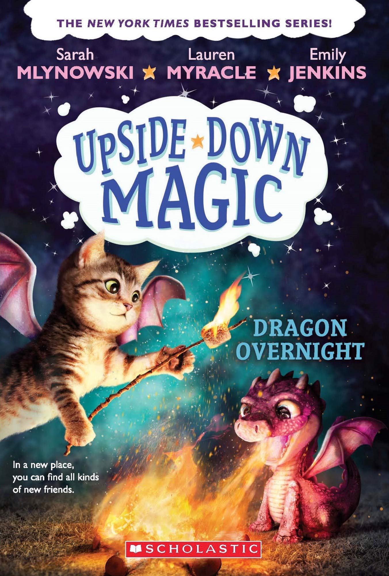 Upside Down Magic #4: Dragon Overnight - Paperback