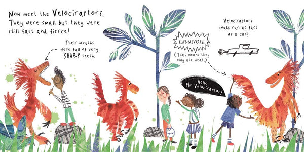 Hello, Mr Dinosaur - Board book