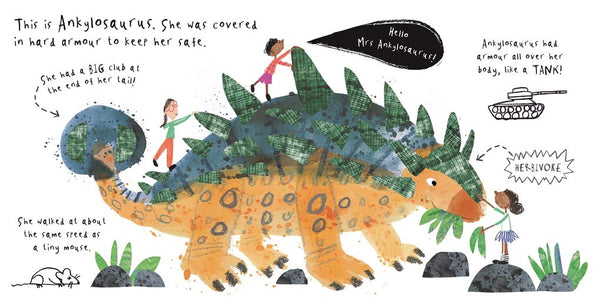 Hello, Mr Dinosaur - Board book