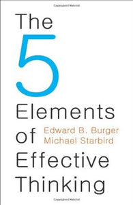 5 Elements of Effective Thinking - Hardback