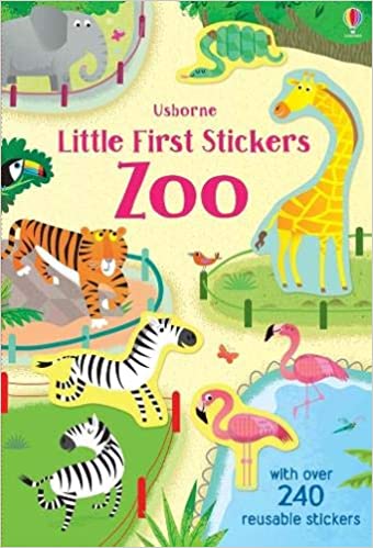 Little First Stickers Zoo - Paperback