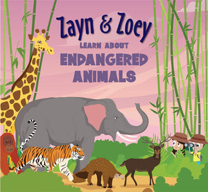 Zayn & Zoey learn about Endangered Animals - Paperback