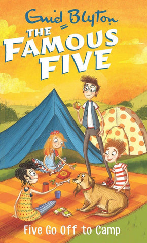 The Famous Five Series #7 : Five Go Off to Camp - Paperback