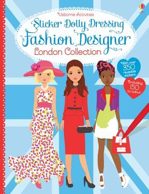 Sticker Dolly Dressing Fashion Designer London Collection- Paperback