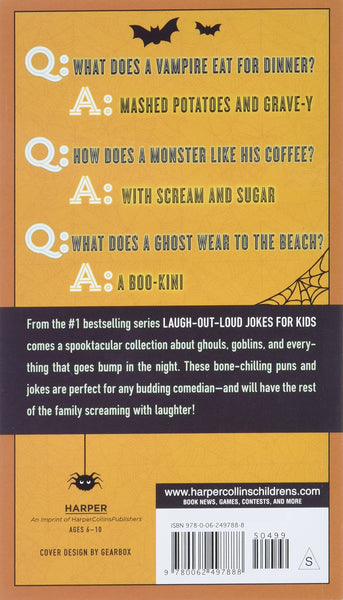 Laugh-Out-Loud Spooky Jokes for Kids  - Paperback