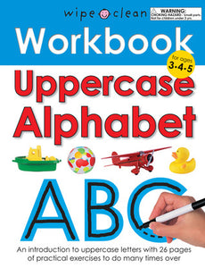 Wipe & Clean : Uppercase Alphabet - Kool Skool The Bookstore