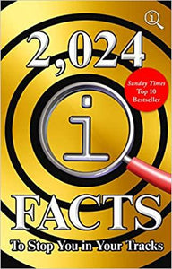 2024 IQ FACTS TO STOP YOU IN YOUR TRACKS - Hardback - Kool Skool The Bookstore