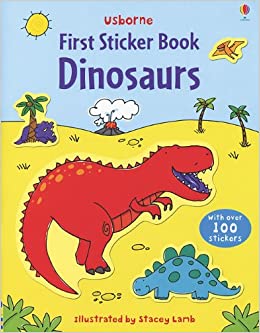 First Sticker Book Dinosaurs - Paperback