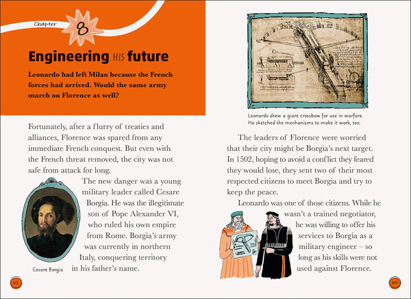 DK Life Stories : Leonardo da Vinci - Hardback