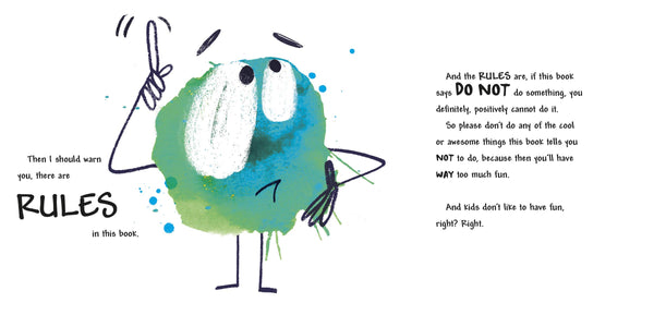 Please Don't Read This Book - Hardback