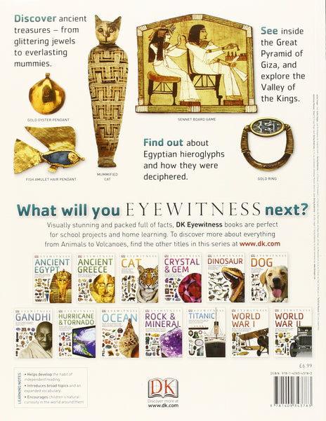 DK Eyewitness : Ancient Egypt - Paperback