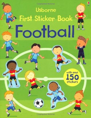 First Sticker Book Football - Paperback