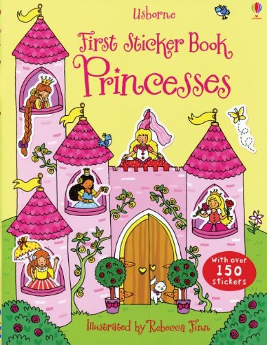 Usborne My First sticker Book Princesses - Paperback