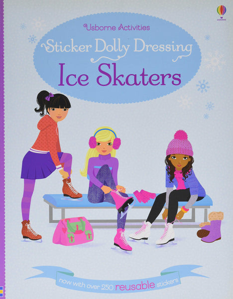 Sticker Dolly Dressing Ice Skaters - Paperback